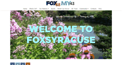 Desktop Screenshot of foxsyracuse.com